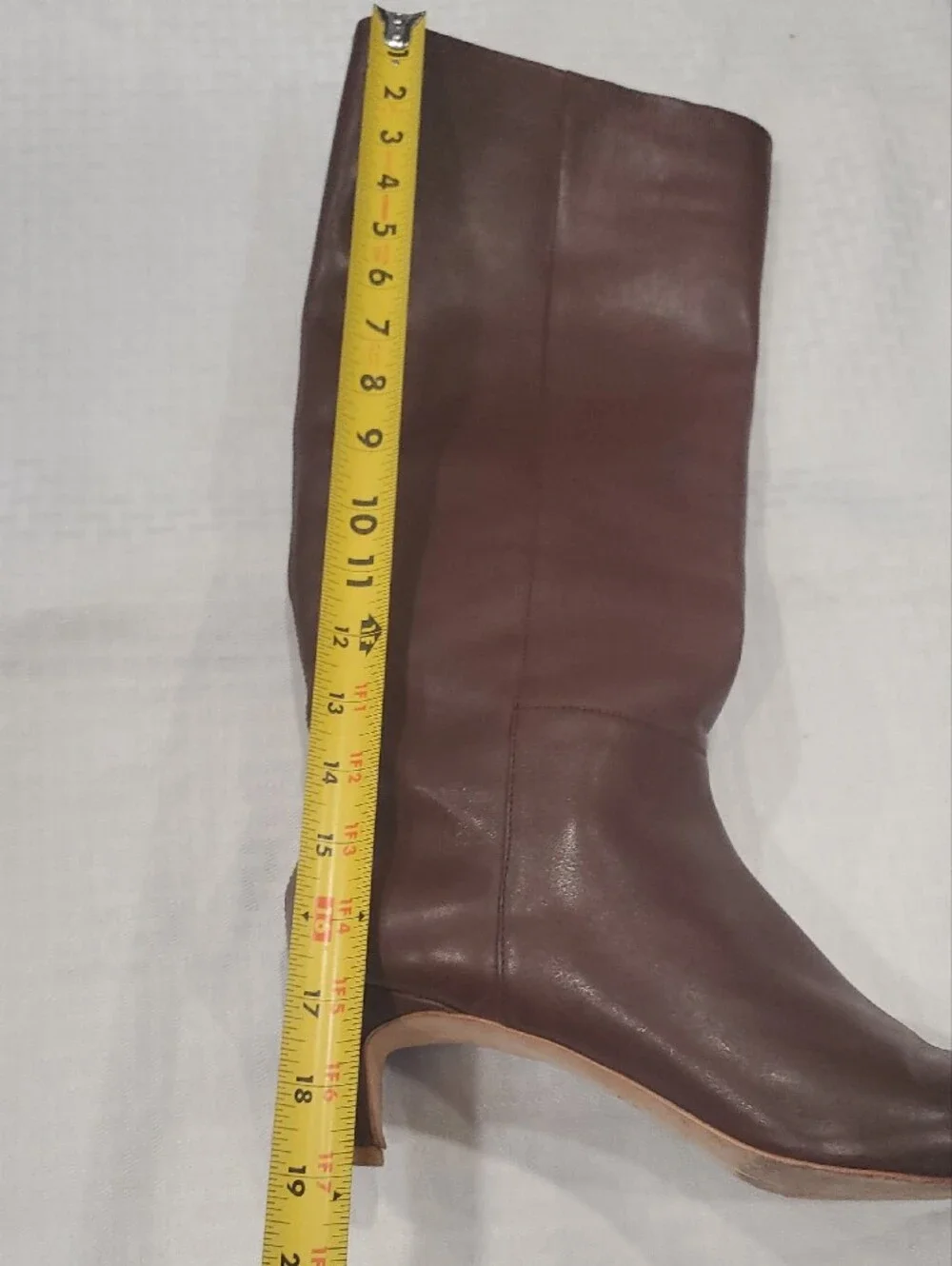Reformation Brown Leather Over-the-Knee Pointed-Toe Boots